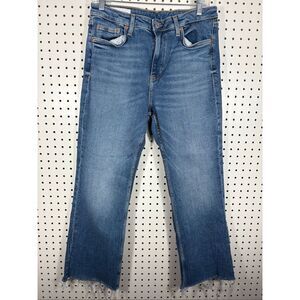 Zara straight leg denim jeans size 10
